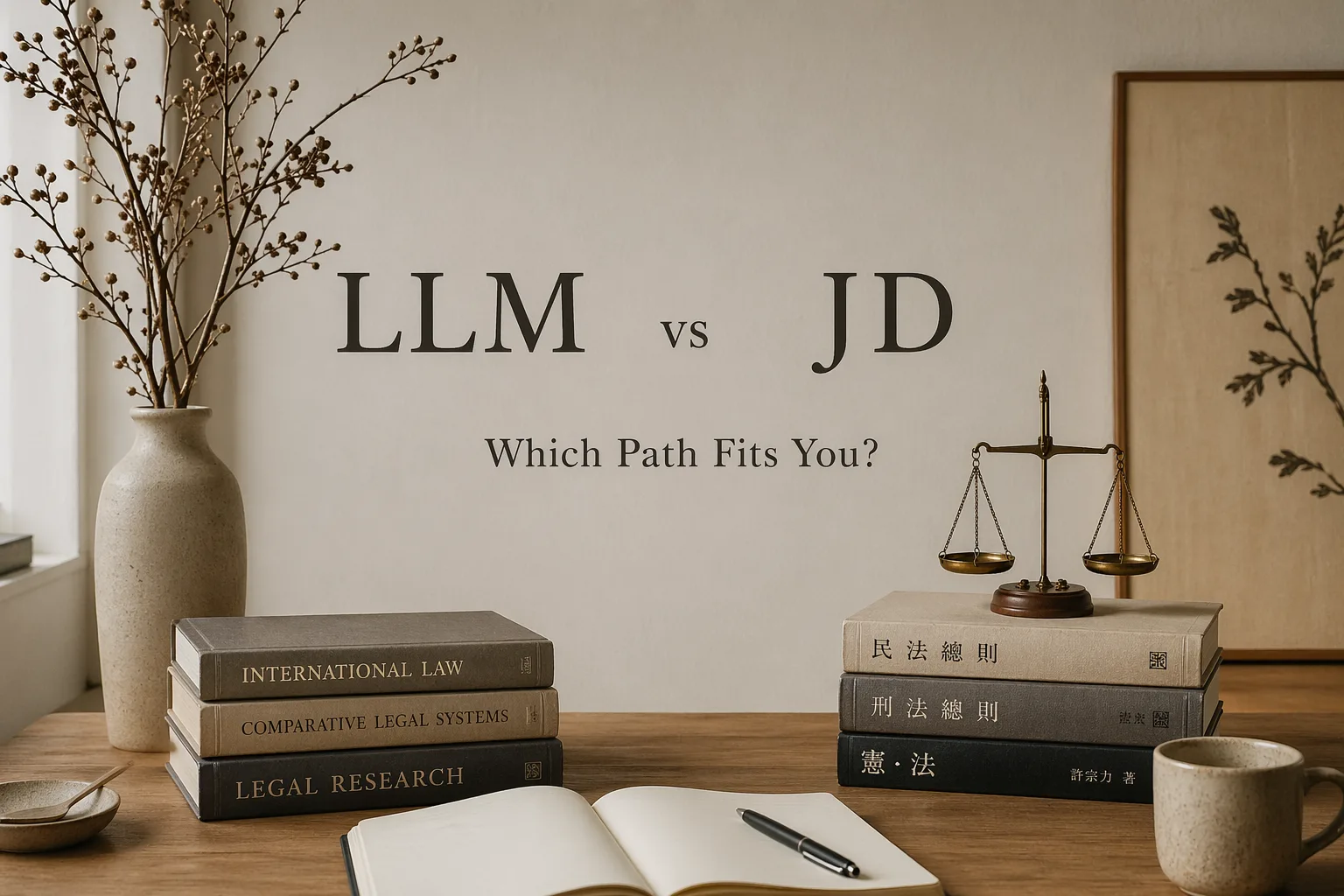 LLM 還是 JD？台灣法律人赴美的兩條路